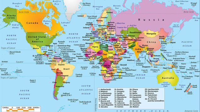 Illustration for article titled Every Map You’ve Looked At Is Wrong: This One Finally Gets The Sizes Right
